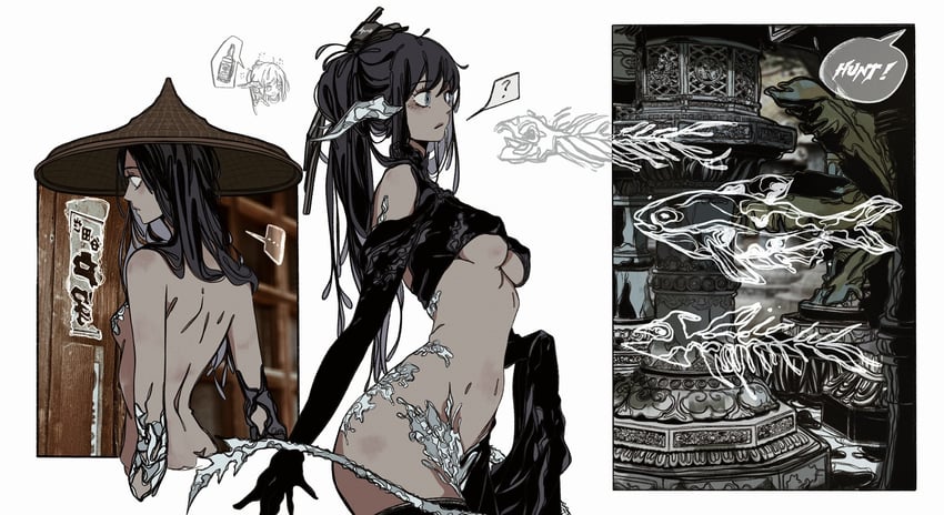 warrior of light (final fantasy and 1 more) drawn by demonerith