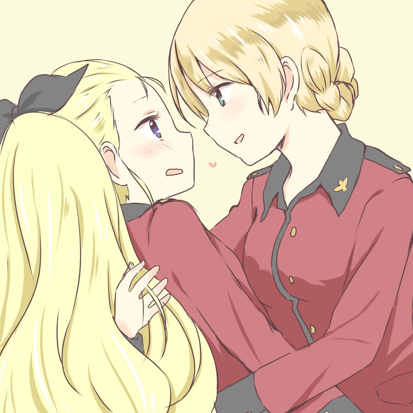 darjeeling and assam (girls und panzer) drawn by zol_(rambling7)