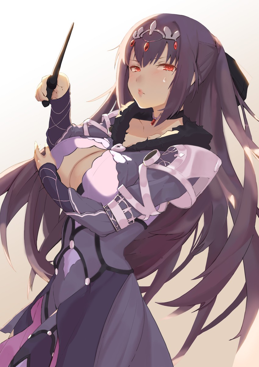 scathach and scathach skadi (fate and 1 more) drawn by koeru