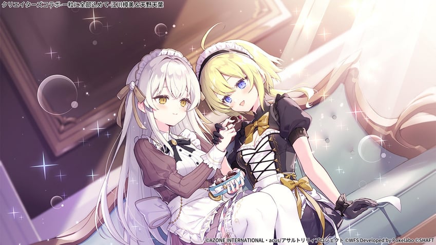 egawa kusumi and amano soraha (assault lily) drawn by patori