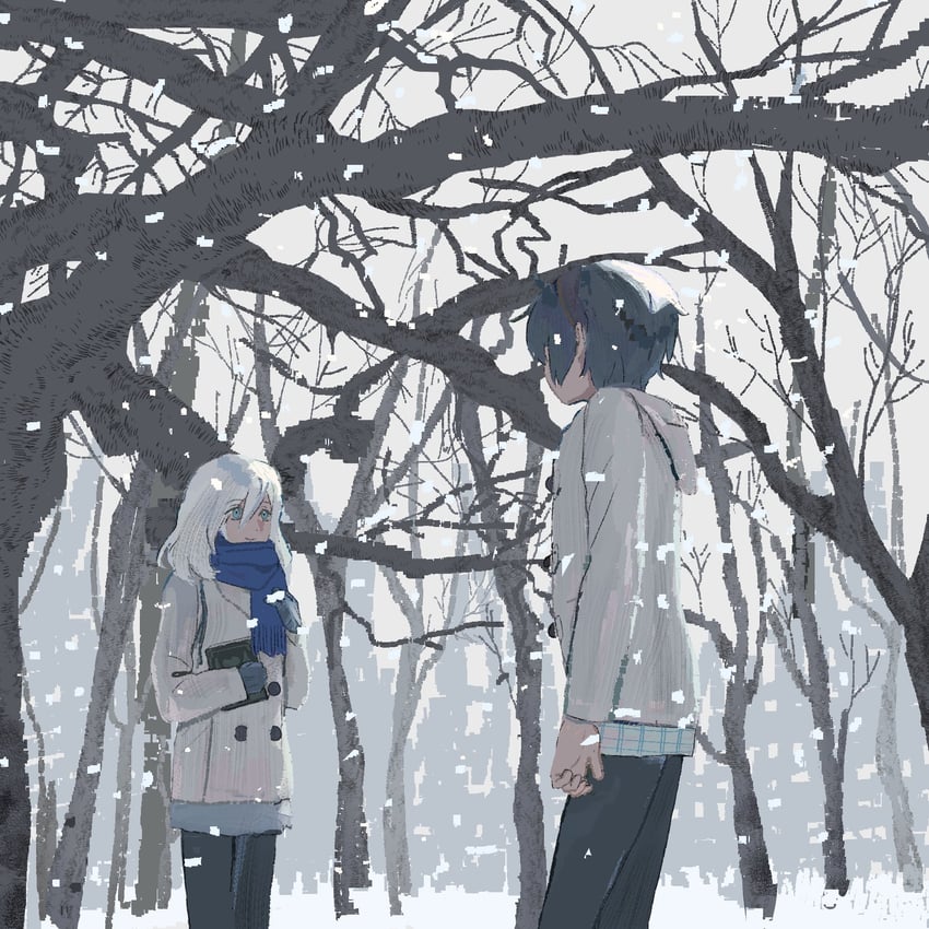 protagonist and the prince (metaphor: refantazio) drawn by inufuwa