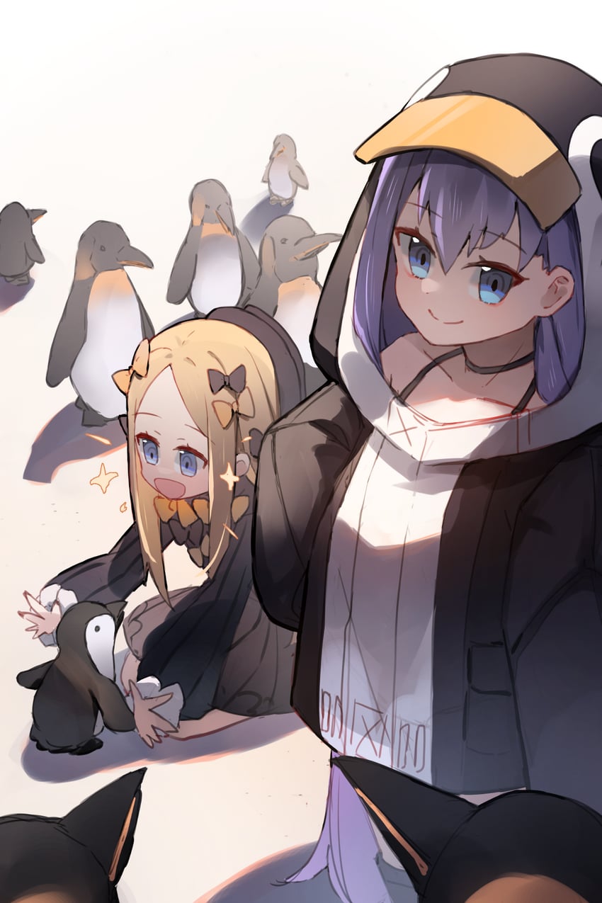 abigail williams and meltryllis (fate and 1 more) drawn by miya_(miyaruta)