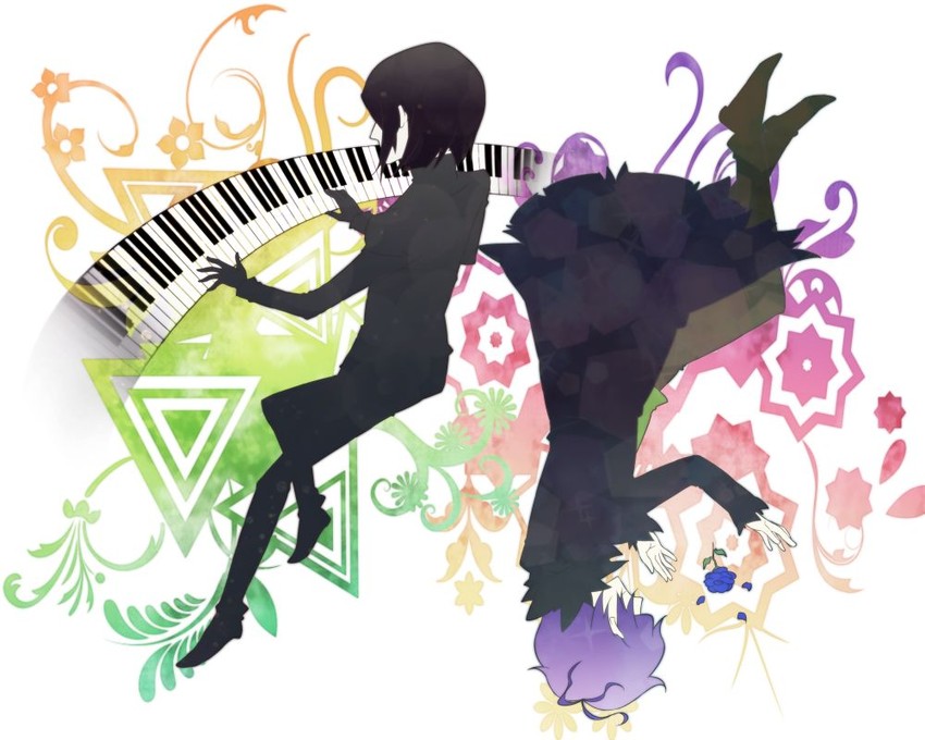 garry and sekomumasada sensei (yume nikki and 1 more) drawn by nagi_(07nagi)
