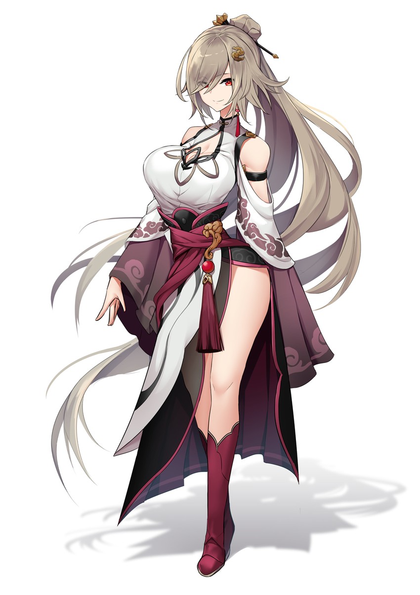 fu hua and rita rossweisse (honkai and 1 more) drawn by kengzeta