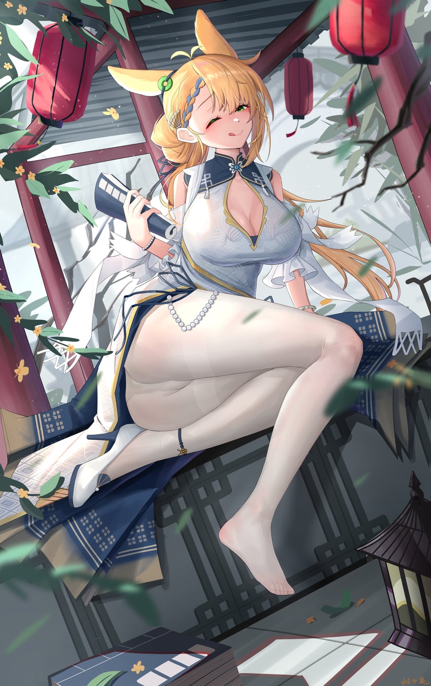 kroos and kroos the keen glint (arknights) drawn by orangeizumi
