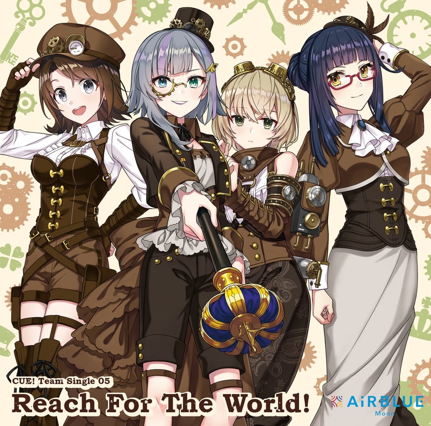 maruyama rie, toomi mei, myojin rinne, and utsugi satori (cue!)