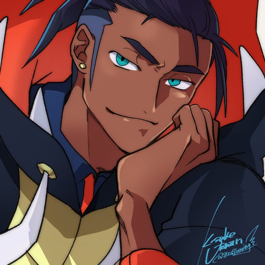 raihan (pokemon and 1 more) drawn by otona_kasuke