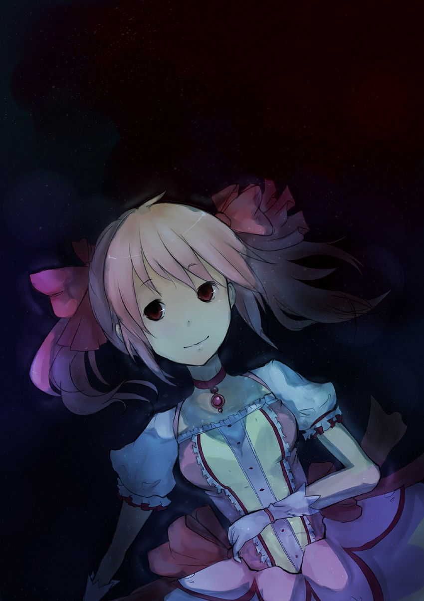 kaname madoka (mahou shoujo madoka magica) drawn by kuwa_(katko)