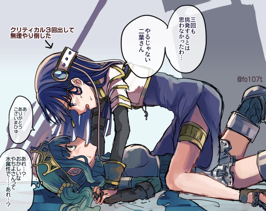nanami yachiyo and futaba sana (mahou shoujo madoka magica and 1 more) drawn by totte