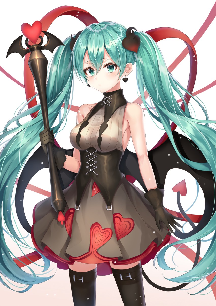 hatsune miku (vocaloid and 1 more) drawn by ekina_(1217)