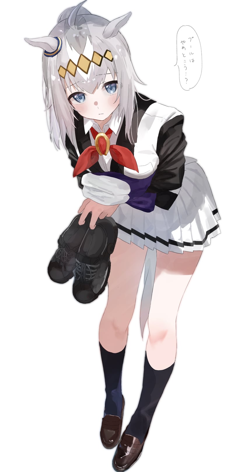 oguri cap (umamusume and 1 more) drawn by ha_(hura76752775)