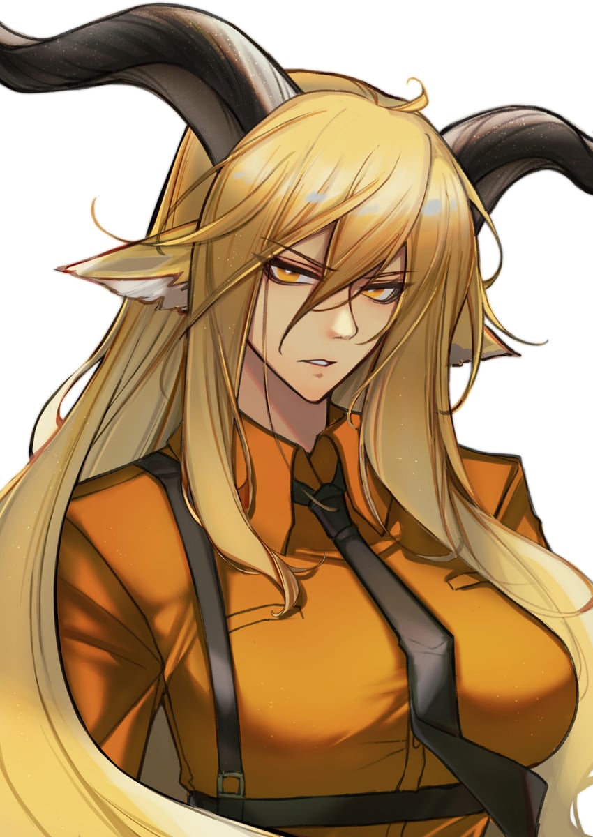 degenbrecher (arknights) drawn by charlie_purrito