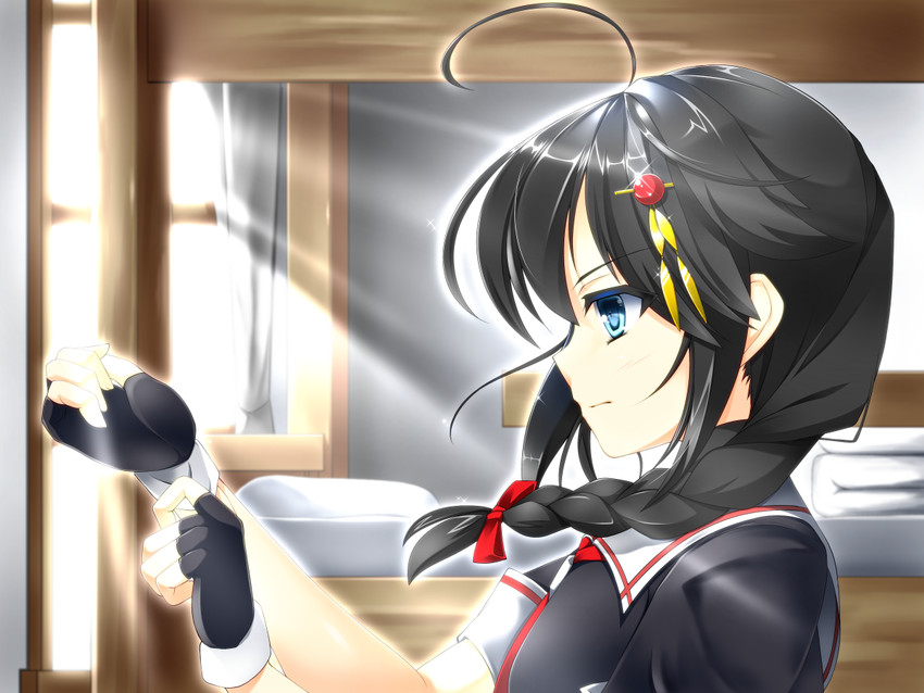 shigure and shigure kai ni (kantai collection) drawn by stachz