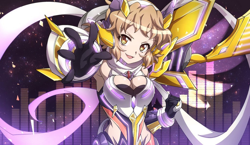 tachibana hibiki (senki zesshou symphogear and 1 more) drawn by yukitsuba_hina
