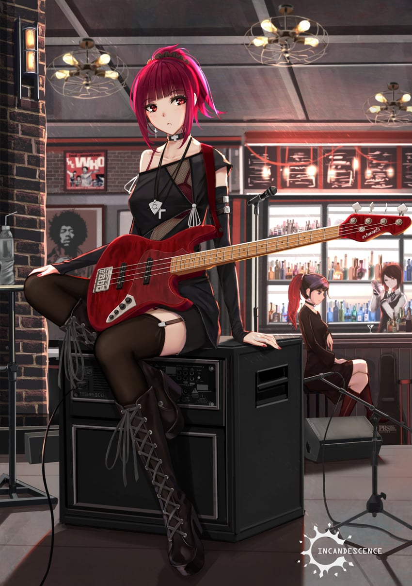jimi hendrix (original and 1 more) drawn by yuzuriha_(atelier_liang)
