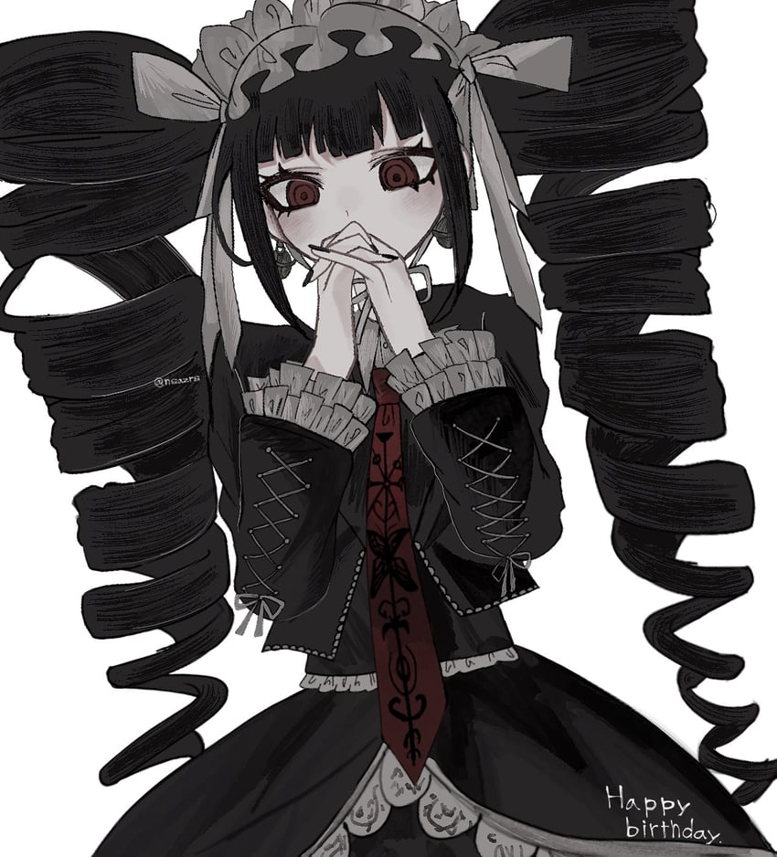 celestia ludenberg (danganronpa and 1 more) drawn by egao_(nsazrs)