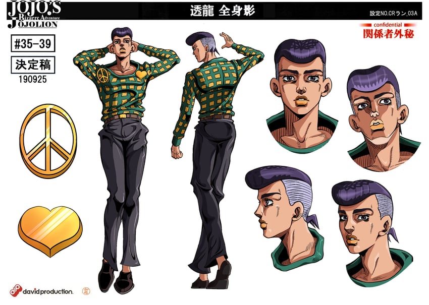 kujo josefumi (jojo no kimyou na bouken and 1 more) drawn by s0osauge