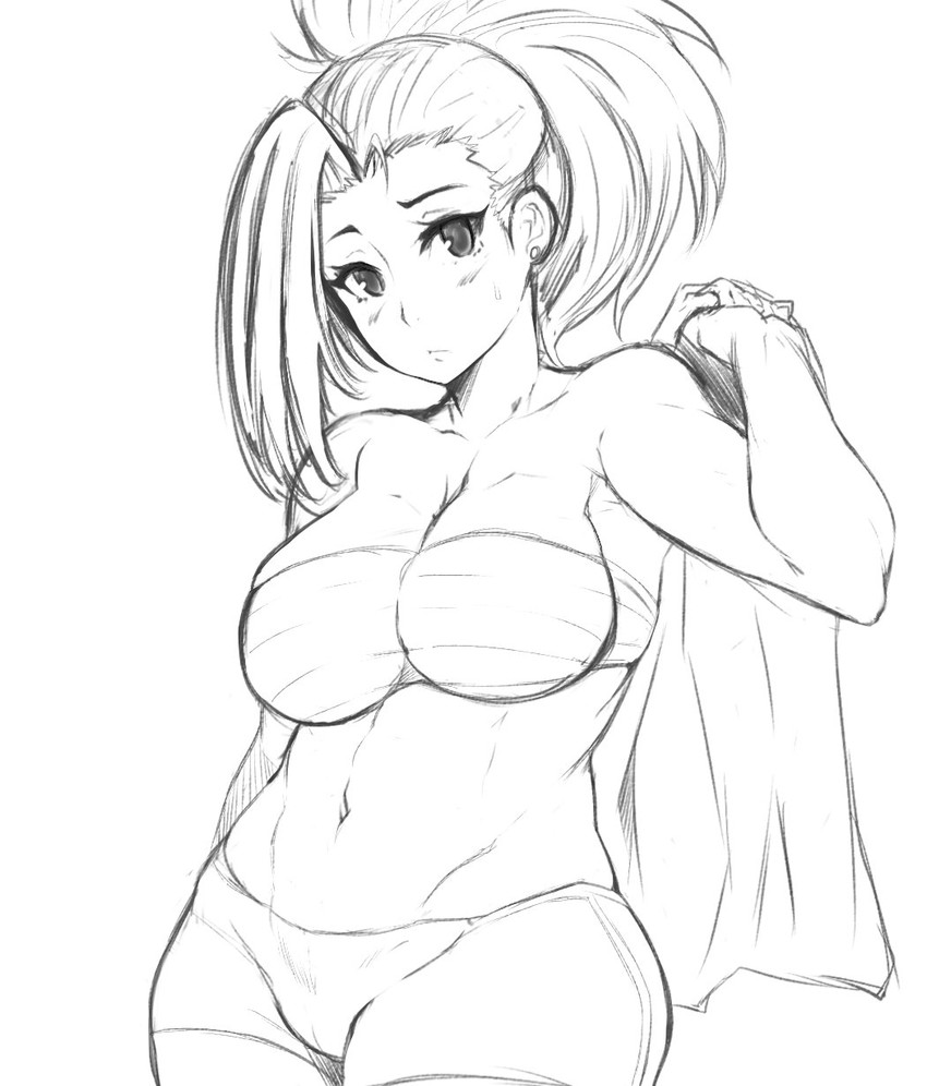 yaoyorozu momo (boku no hero academia) drawn by moisture_(chichi)