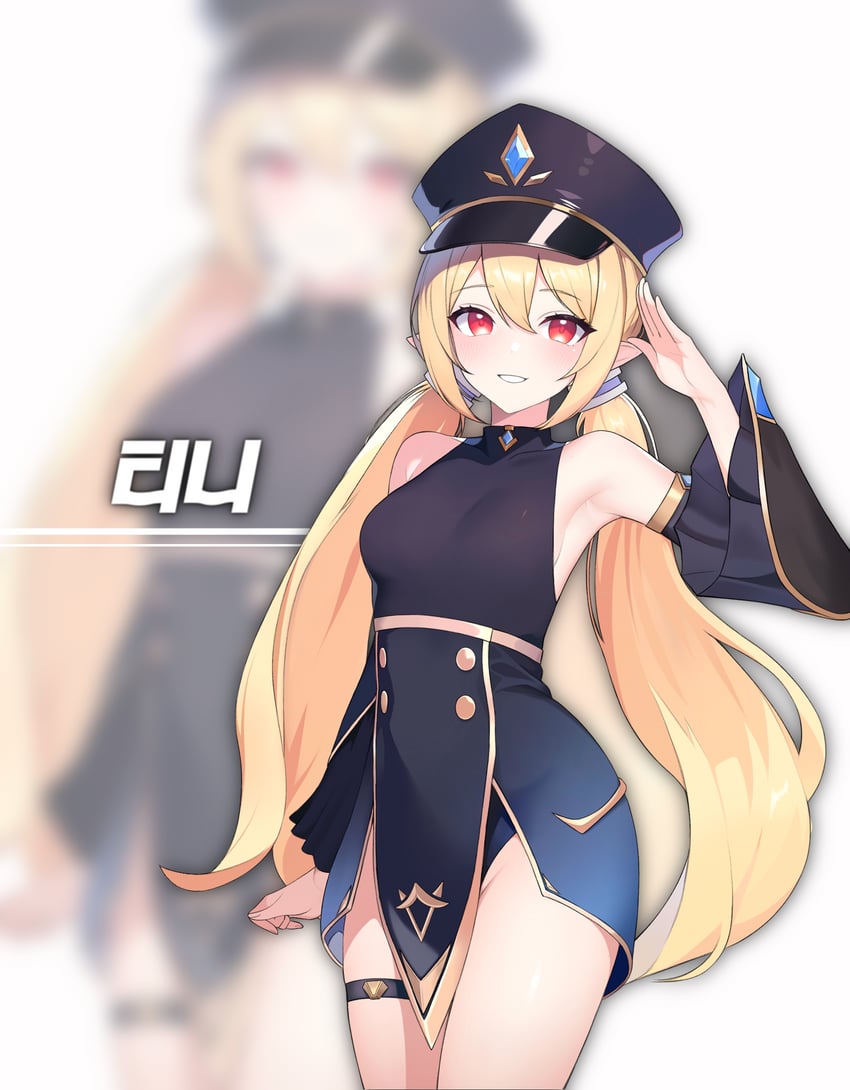 female mage and eili (original and 1 more) drawn by chimidoka