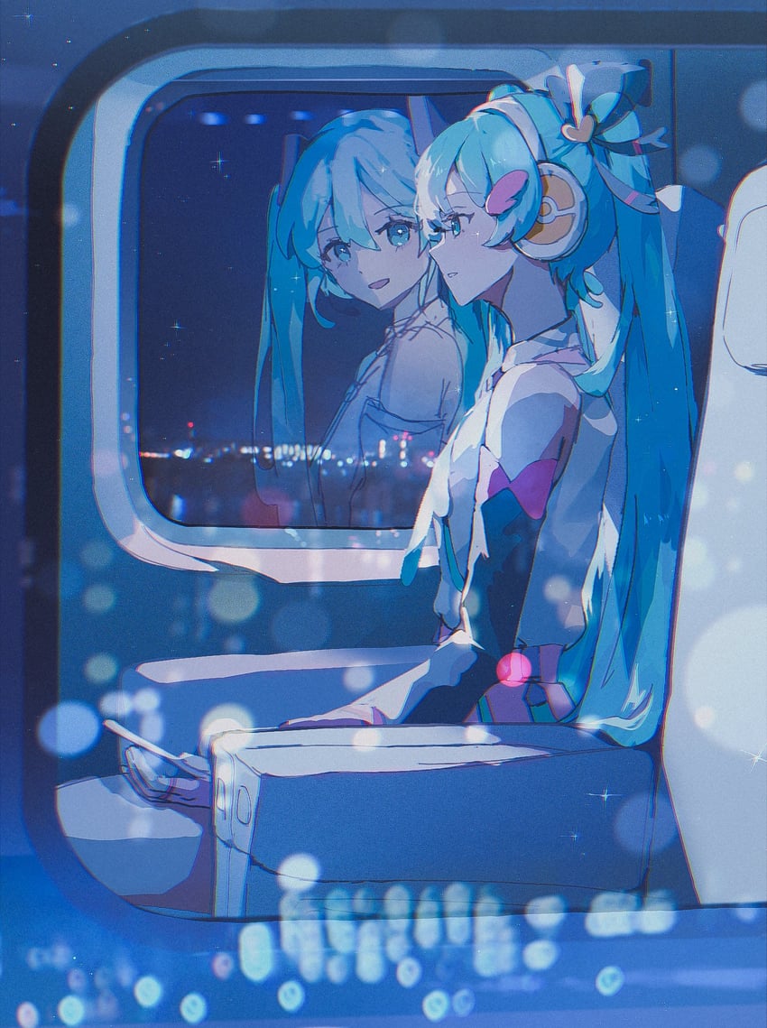 hatsune miku (pokemon and 3 more) drawn by yuyufufu