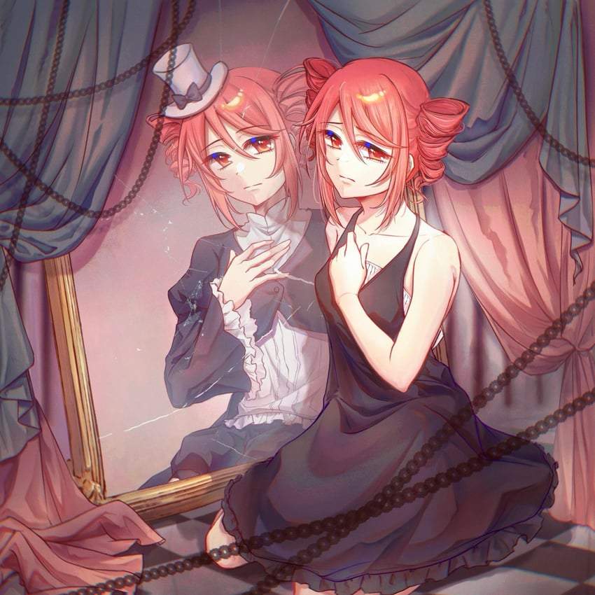 kasane teto (utau and 1 more) drawn by karasu_yakousei