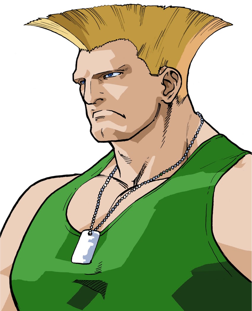 guile (street fighter and 1 more) drawn by bengus