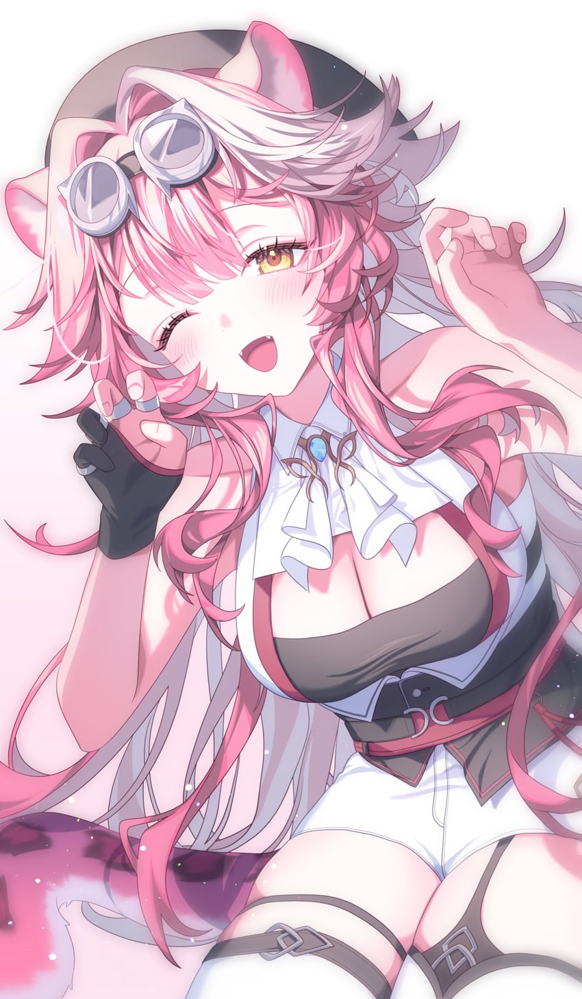 raora panthera (hololive and 1 more) drawn by kio_is_here