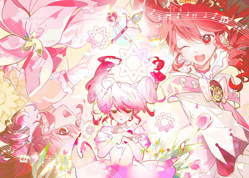 fine (fushigiboshi no futago hime and 1 more) drawn by humi_humi