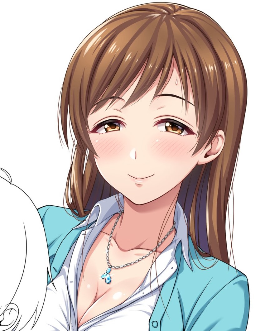 nitta minami (idolmaster and 1 more) drawn by yoohi