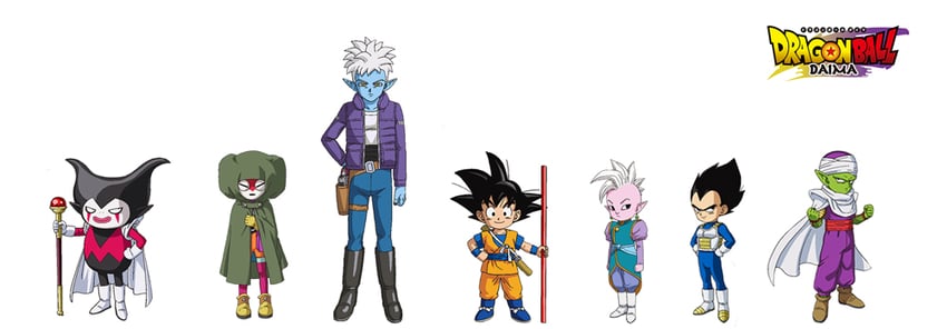 son goku, vegeta, piccolo, shin, gomah, and 2 more (dragon ball and 1 more)