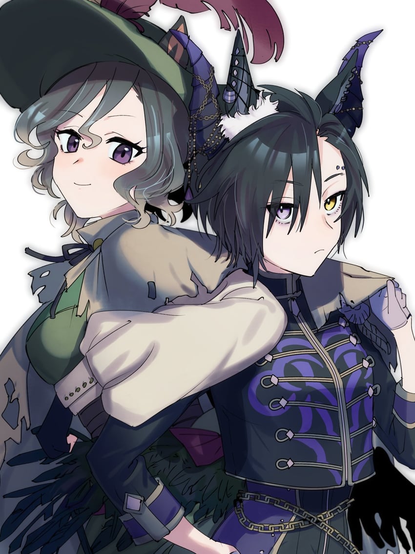 air shakur and tap dance city (umamusume) drawn by fig_(lchijiku)