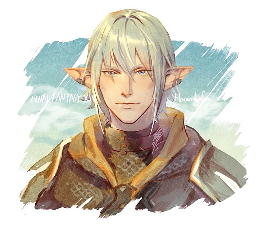 haurchefant greystone (final fantasy and 1 more) drawn by tsunetaka_rakurai