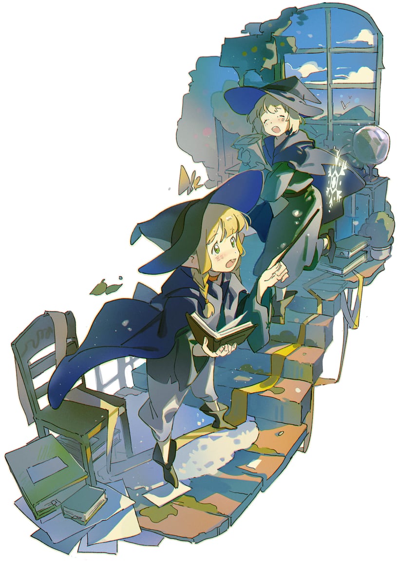 marcille donato and falin touden (dungeon meshi) drawn by sanyang003