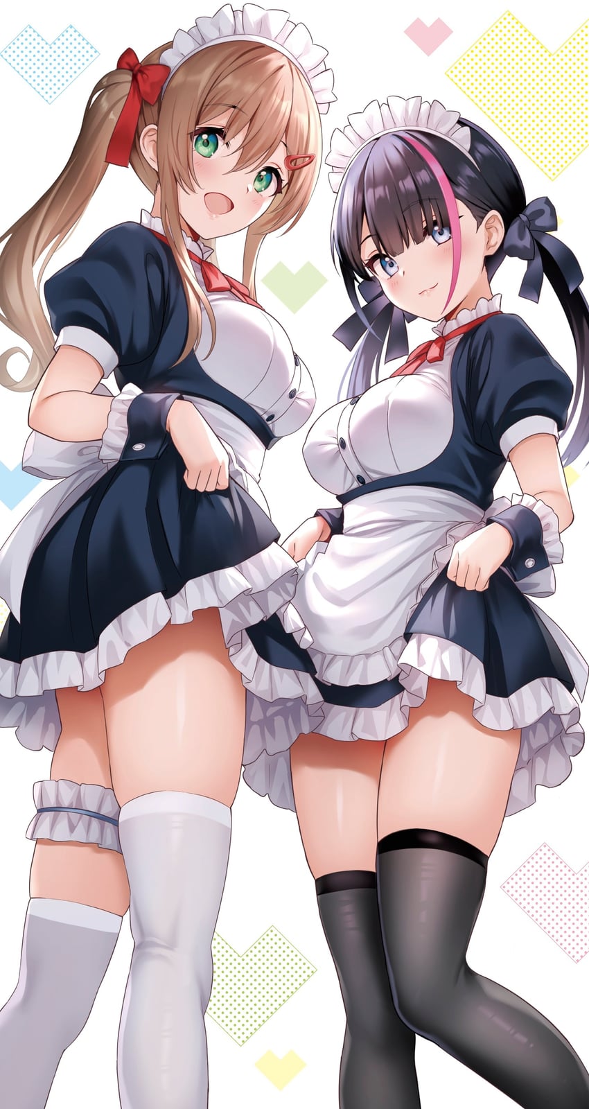 sakuraba fuyu and tsukuyomi akiho (imouto wa kanojo ni dekinai no ni) drawn by sankuro_(agoitei)