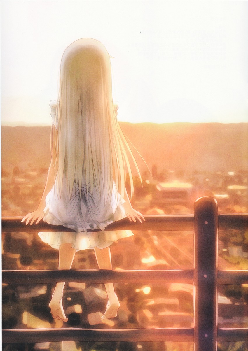 honma meiko (ano hi mita hana no namae wo bokutachi wa mada shiranai.) drawn by goto_p
