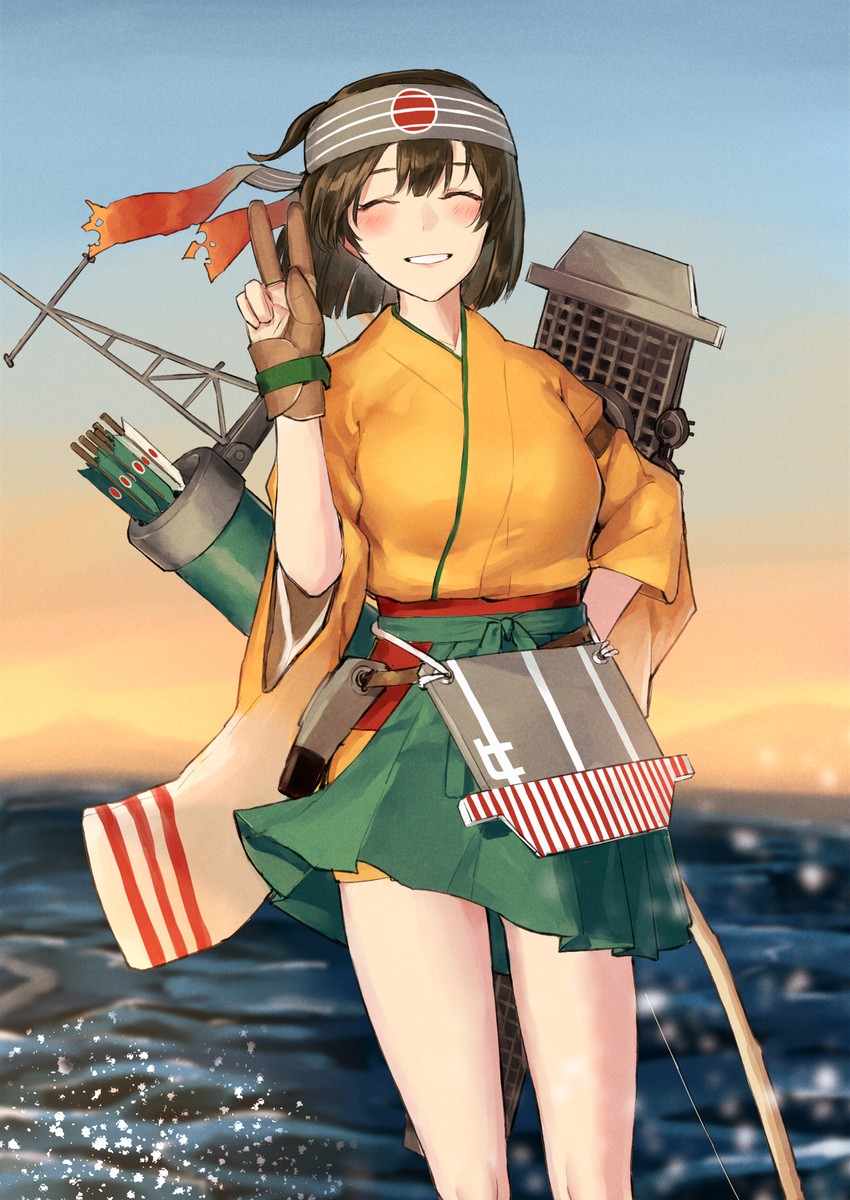 hiryuu and hiryuu kai ni (kantai collection) drawn by poco_(backboa)