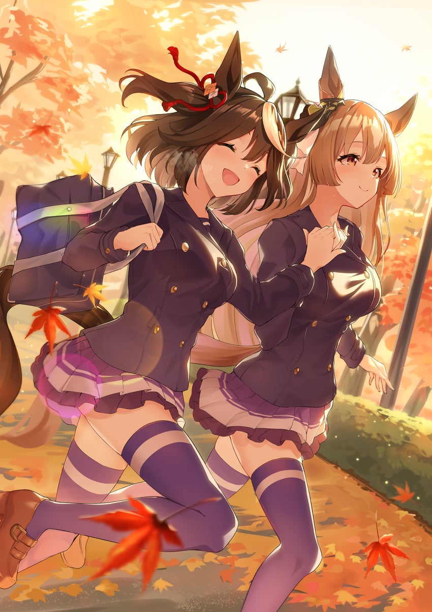 satono diamond and kitasan black (umamusume) drawn by sunny_(20597521)