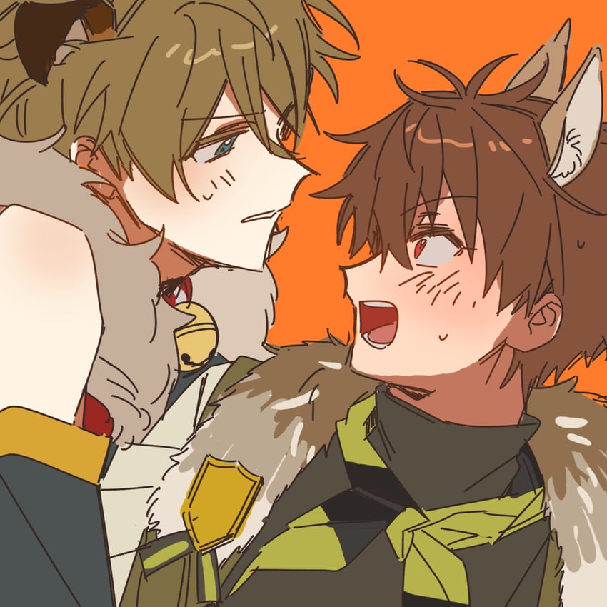 morisawa chiaki and takamine midori (ensemble stars!) drawn by supern0va