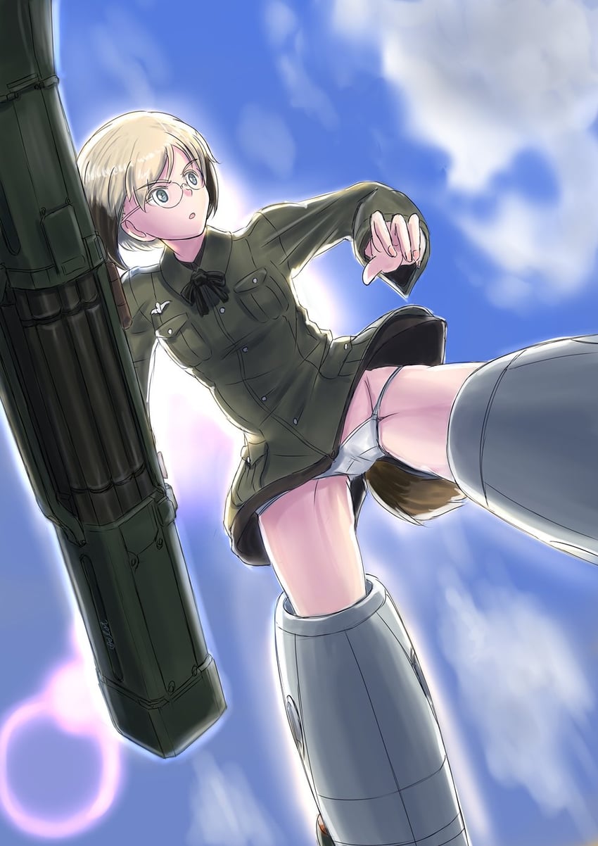 ursula hartmann (world witches series and 1 more) drawn by keyboardnoob