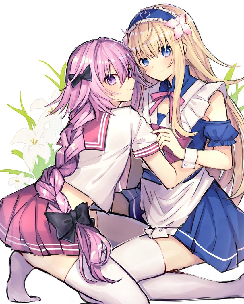 astolfo and chevalier d'eon (fate and 2 more) drawn by coyucom