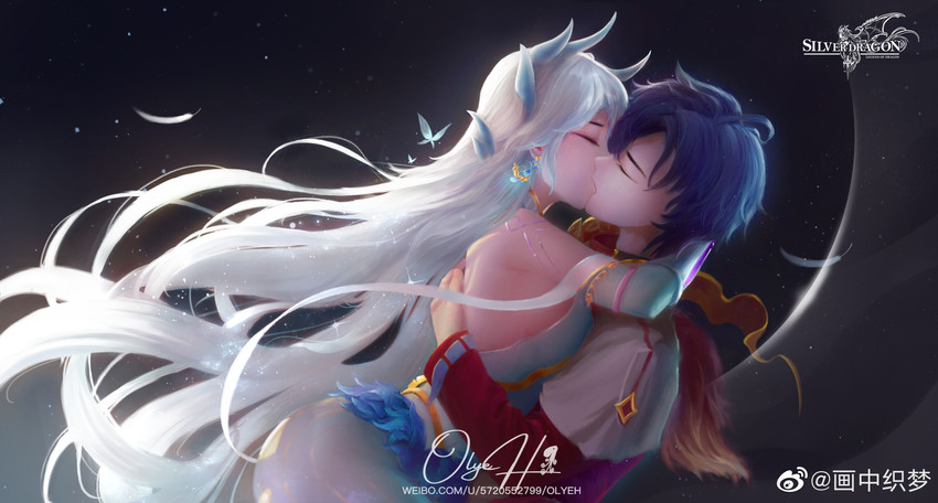 gu yuena and tang wulin (douluo dalu) drawn by hua_zhong_zhi_meng
