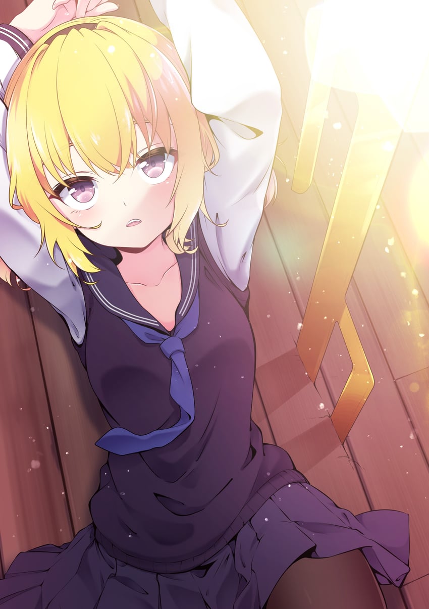 houjou satoko (higurashi no naku koro ni and 1 more) drawn by hazumi_otoya