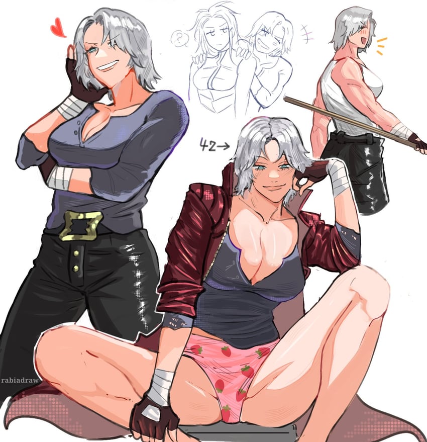 dante and vergil (devil may cry and 1 more) drawn by seal_lover420