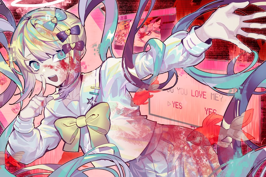 chouzetsusaikawa tenshi-chan (needy girl overdose) drawn by ta-hi41