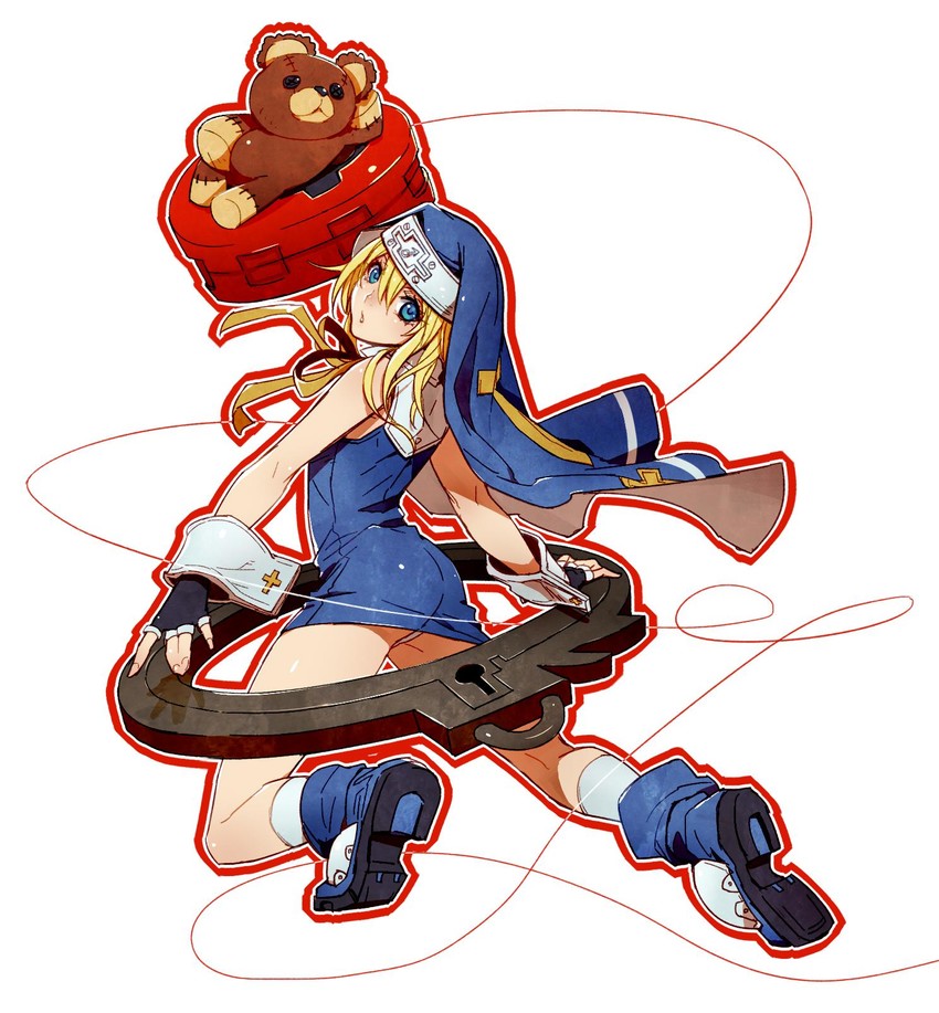 bridget (guilty gear and 1 more) drawn by oro_(sumakaita)
