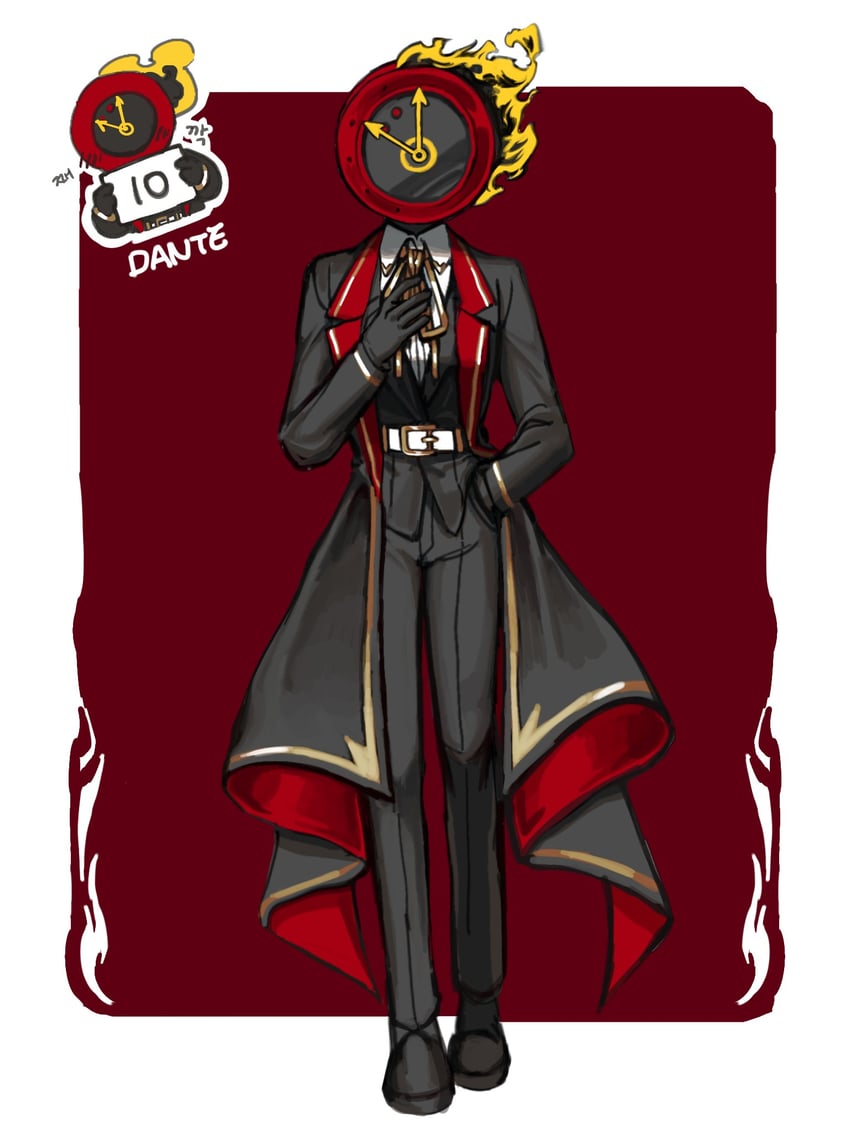 dante (project moon and 1 more) drawn by nra_3614