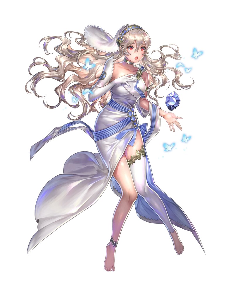female corrin (fire emblem and 2 more) drawn by sencha_(senchat)