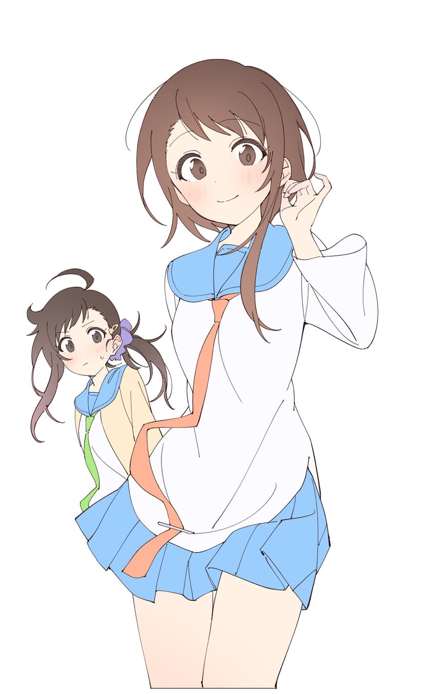 onodera kosaki and onodera haru (nisekoi) drawn by rakugaki_ningen