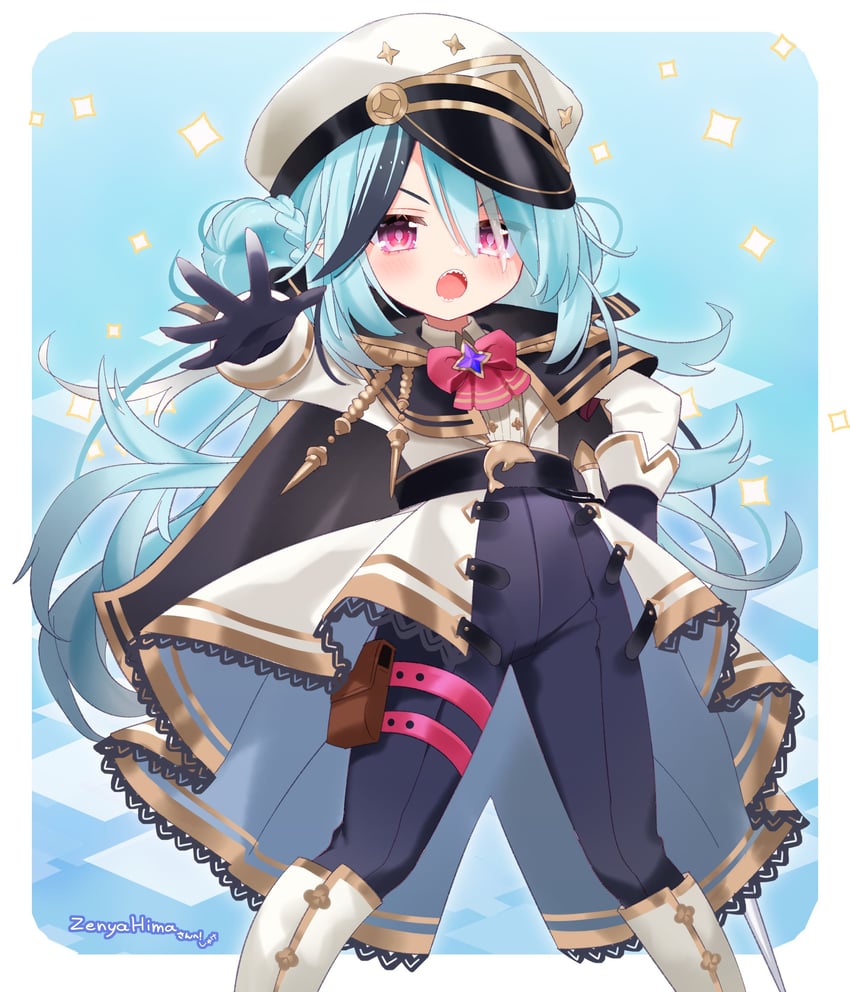 zenya hima (indie virtual youtuber) drawn by shake_(noripasuta)