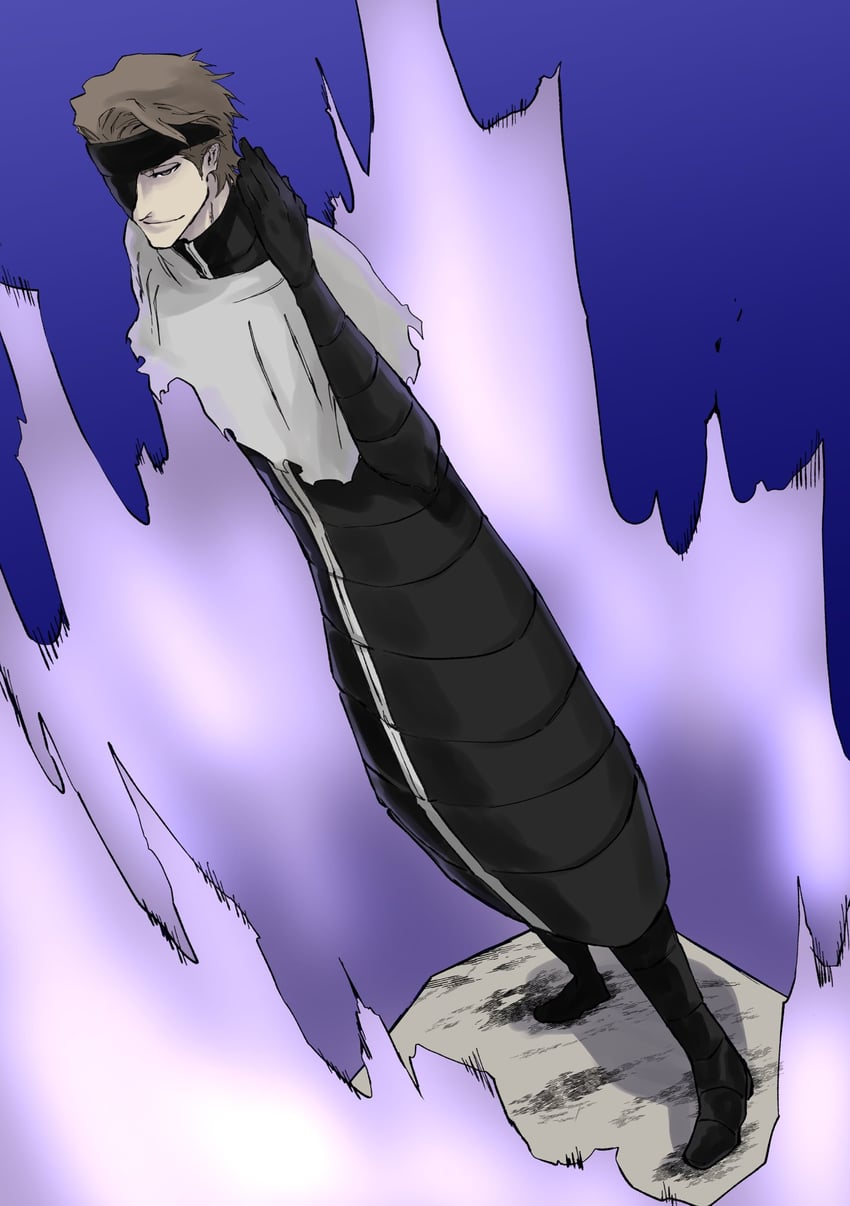 aizen sousuke (bleach and 1 more) drawn by mitu_hide43